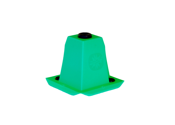 Herrnhuter Stern A7 weiß/grün